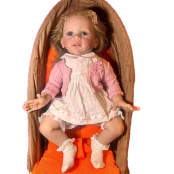 Other - Beautiful Karola Wegevich Reborn Doll (19”) (NEW)